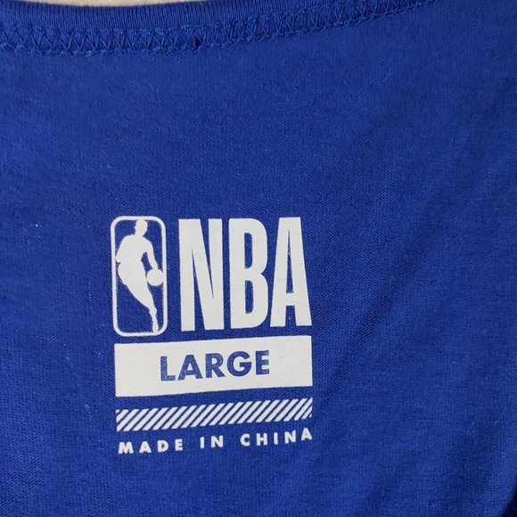 NBA 46 MEN'S T-SHIRT BLUE/RED SIZE LARGE - Picture 9 of 10